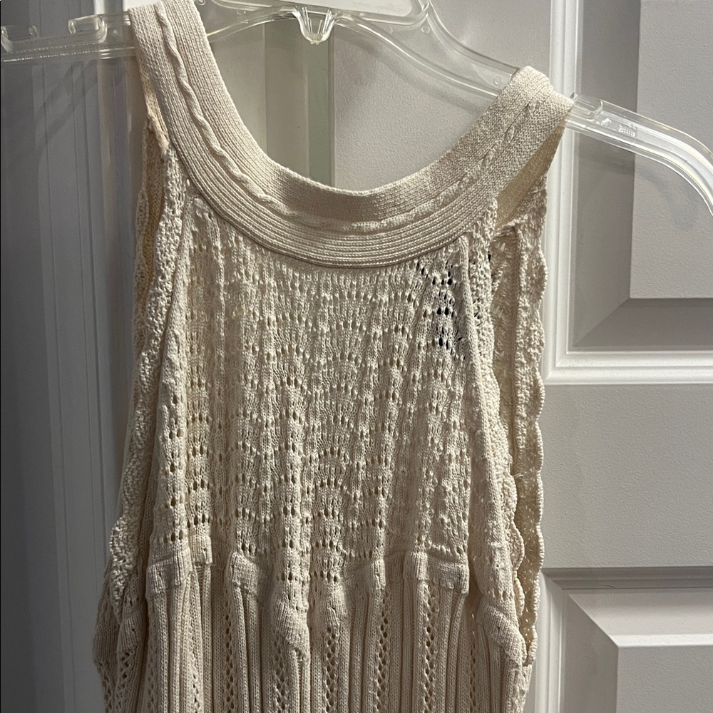 off-white knit dress - Picture 3 of 7